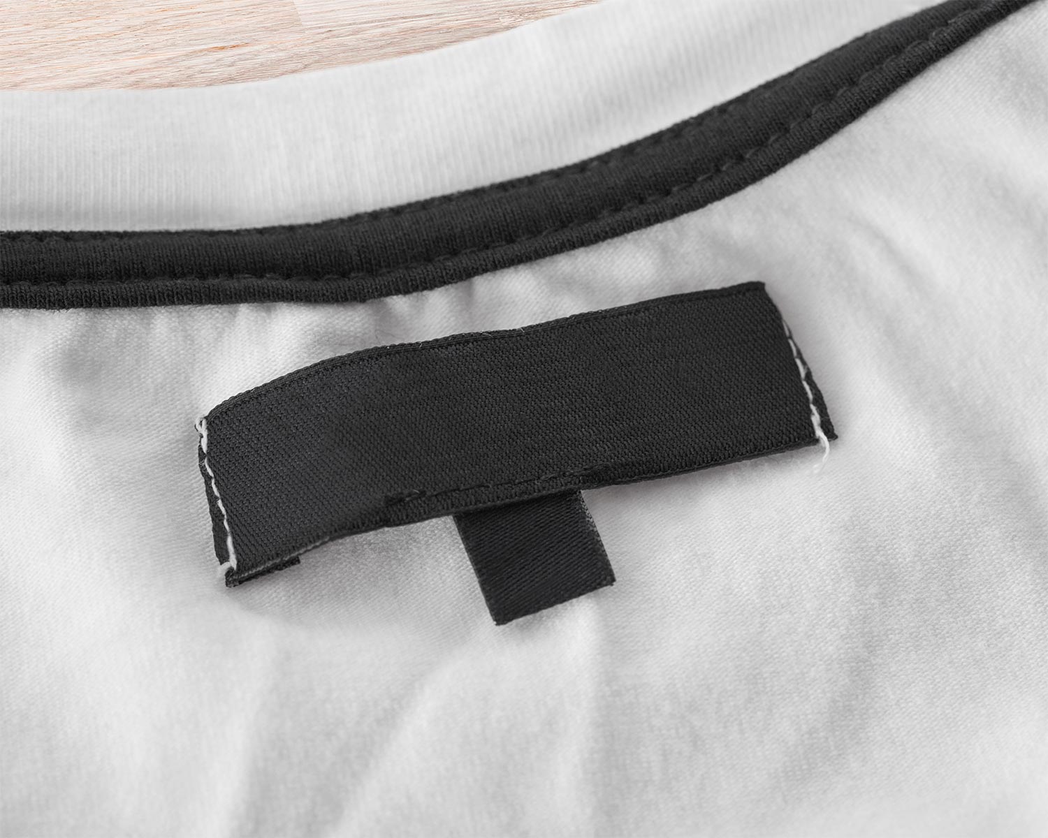 Realistic Cloth Tag Mockup – Close-Up Scene